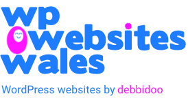 logo: WP Websites Wales - WordPress websites by debbidoo