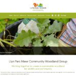 Screen grab of Llyn Parc Mawr website