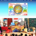 Screen grab of Earthsong website
