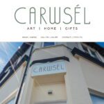 Screen grab of Carwsel website, built by WP Websites Wales
