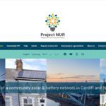 Screen grab of Project NUR website
